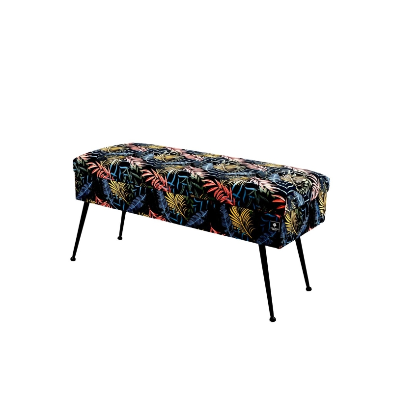 Kufer Pikowany Butelkowa Żółcień Cytrynowa Guzik Tapicerowany/Kryształ Q-1 Rozmiary od 50 cm do 200 cm